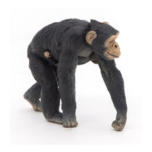 Load image into Gallery viewer, PAPO Wild Animal Kingdom Chimpanzee and Baby Toy Figure, Three Years or Above, Black (50194)