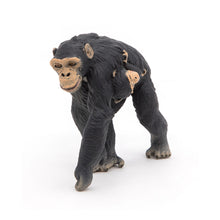 Load image into Gallery viewer, PAPO Wild Animal Kingdom Chimpanzee and Baby Toy Figure, Three Years or Above, Black (50194)