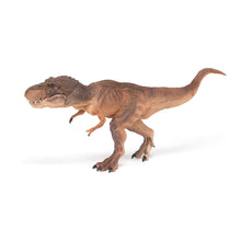 Load image into Gallery viewer, PAPO Dinosaurs Brown Running T-rex Toy Figure (55075)