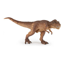 Load image into Gallery viewer, PAPO Dinosaurs Brown Running T-rex Toy Figure (55075)