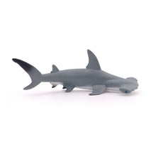 Load image into Gallery viewer, PAPO Marine Life Hammerhead Shark Toy Figure, Three Years or Above, Grey/White (56010)