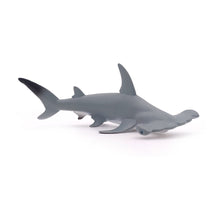 Load image into Gallery viewer, PAPO Marine Life Hammerhead Shark Toy Figure, Three Years or Above, Grey/White (56010)