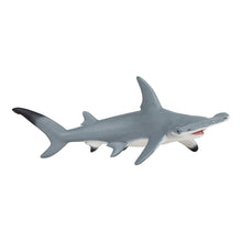 Load image into Gallery viewer, PAPO Marine Life Hammerhead Shark Toy Figure, Three Years or Above, Grey/White (56010)