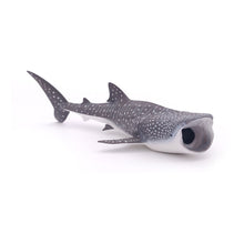 Load image into Gallery viewer, PAPO Marine Life Whale Shark Toy Figure, Three Years or Above, Grey/White (56039)