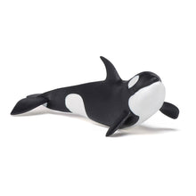 Load image into Gallery viewer, PAPO Marine Life Killer Whale Calf Toy Figure, Three Years or Above, Black/White (56040)