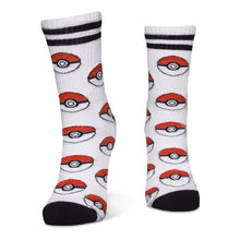 Load image into Gallery viewer, POKEMON Iconic Logos Sport Socks, 3 Pack, Unisex