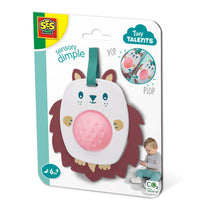 Load image into Gallery viewer, SES CREATIVE Tiny Talents Hedgehog Clutching Sensory Dimple Toy, 6 Month and Above (13128)