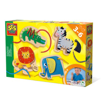 Load image into Gallery viewer, SES CREATIVE Threading Animals Set, 3 to 6 Years (14633)