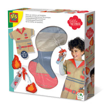 Load image into Gallery viewer, SES CREATIVE Petits Pretenders Firefighter Dress Up Costume Set, 3 Years and Above (18021)
