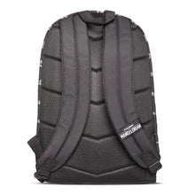 Load image into Gallery viewer, STAR WARS The Mandalorian Helmet Logo with All-over Print Children's Backpack, Black (BP406873STW)