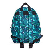 Load image into Gallery viewer, UNIVERSAL Jurassic Park Logo with All-over Print Children's Mini Backpack, Multi-colour (BP375502JPK)