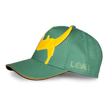 Load image into Gallery viewer, MARVEL COMICS Loki God of Mischief Novelty Cap (NH727053LOK)