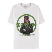 Load image into Gallery viewer, MARVEL COMICS Loki Come On! What Did You Expect? T-Shirt, Male (TS152575LOK)