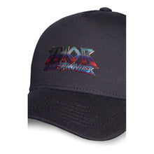 Load image into Gallery viewer, MARVEL COMICS Thor: Love and Thunder Logo Adjustable Cap (BA337636THR)