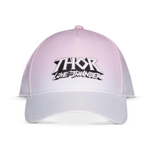 Load image into Gallery viewer, MARVEL COMICS Thor: Love and Thunder Logo Adjustable Cap (BA433182THR)