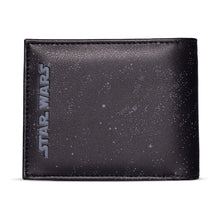 Load image into Gallery viewer, STAR WARS Darth Vadar with All-over Galaxy Print Bi-fold Wallet (MW335827STW)