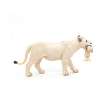 Load image into Gallery viewer, PAPO Wild Animal Kingdom White Lioness with Cub Toy Figure (50203)