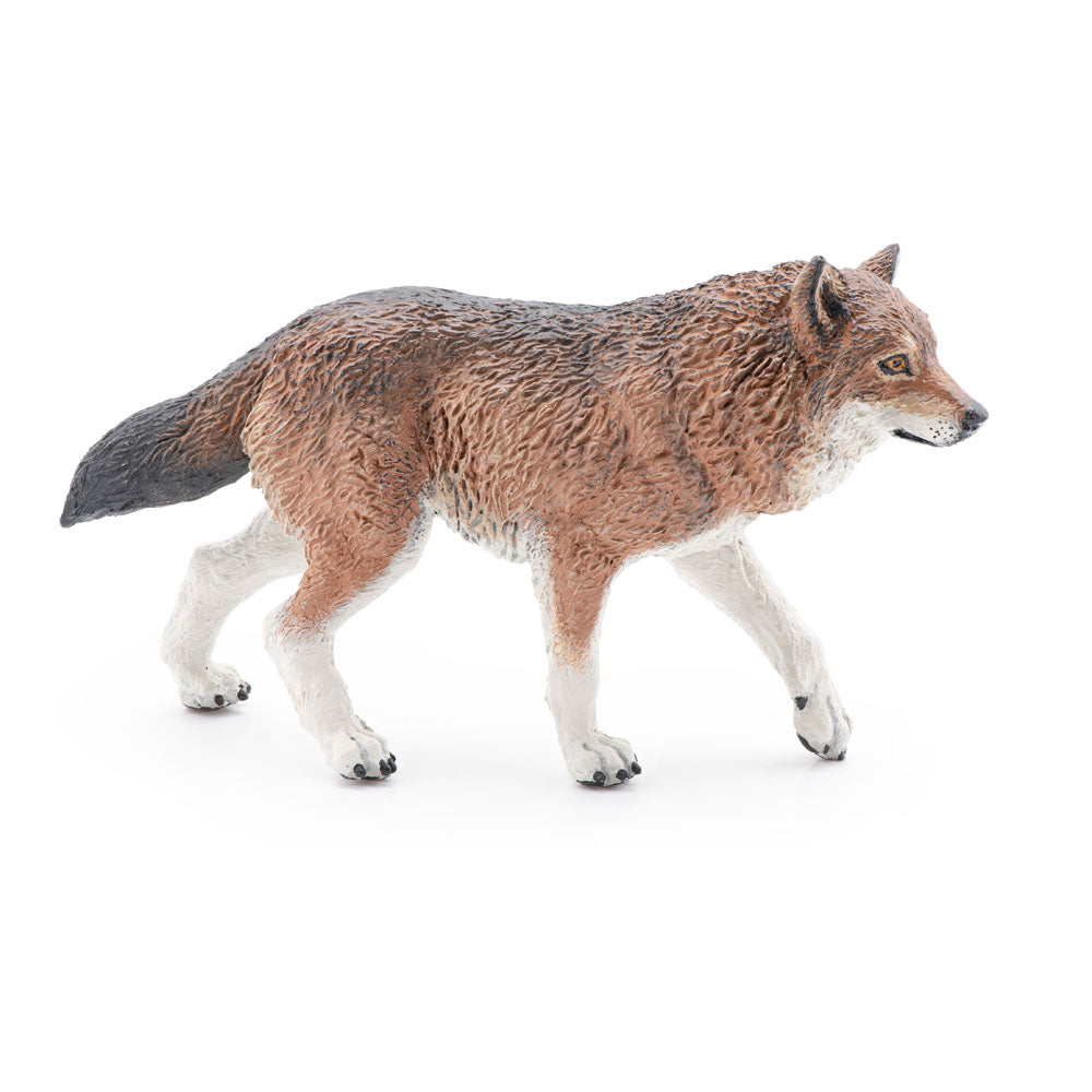 PAPO Wild Animal Kingdom Wolf Toy Figure (50283)