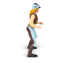 Load image into Gallery viewer, PAPO Horses and Ponies Blue Trendy Rider Toy Figure (52009)