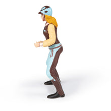 Load image into Gallery viewer, PAPO Horses and Ponies Blue Trendy Rider Toy Figure (52009)