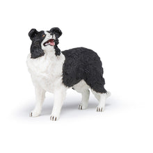 Load image into Gallery viewer, PAPO Dog and Cat Companions Border Collie Toy Figure (54008)