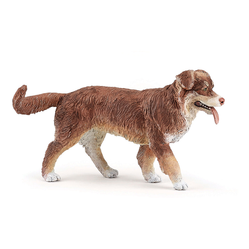 PAPO Dog and Cat Companions Australian Shepherd Toy Figure (54038)