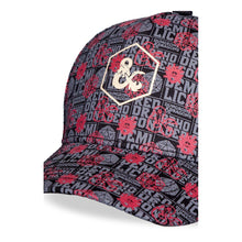 Load image into Gallery viewer, HASBRO Dungeons and Dragons Logo &amp; All-over Print Adjustable Cap (BA127442HSB)
