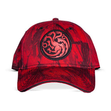 Load image into Gallery viewer, GAME OF THRONES House of Dragons House Targaryen Symbol Patch Adjustable Cap (BA887258GOT)