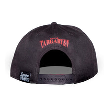 Load image into Gallery viewer, GAME OF THRONES House of Dragons House Targaryen Symbol Patch Snapback Baseball Cap (SB482843GOT)