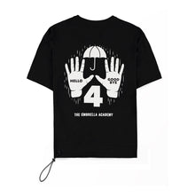 Load image into Gallery viewer, UNIVERSAL Umbrella Academy Hello Goodbye Number 4 T-Shirt, Unisex (TS814643UBA)