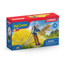 Load image into Gallery viewer, SCHLEICH Dinosaurs Parachute Rescue Toy Playset (41471)