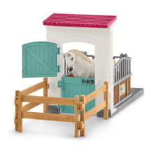 Load image into Gallery viewer, SCHLEICH Horse Club Horse Stall Extension Toy Playset, (42569)