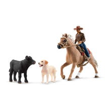 Load image into Gallery viewer, SCHLEICH Farm World Western Riding Adventures Toy Figure Set (42578)