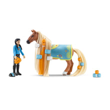 Load image into Gallery viewer, SCHLEICH Horse Club Sofia's Beauties Kim & Caramelo Toy Figure Starter Set (42585)