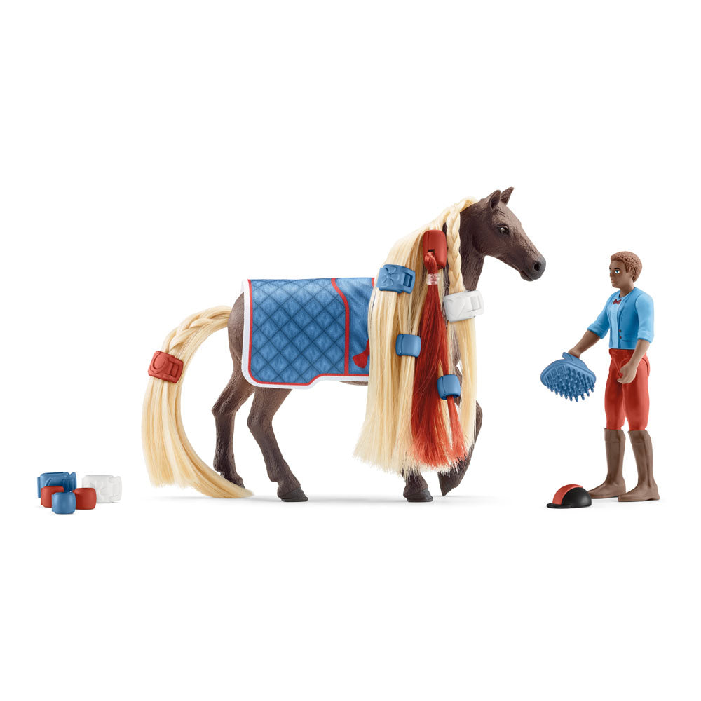 SCHLEICH Horse Club Sofia's Beauties Leo & Rocky Toy Figure Starter Set (42586)