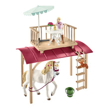 Load image into Gallery viewer, SCHLEICH Horse Club Caravan for Secret Club Meetings Toy Playset (42593)