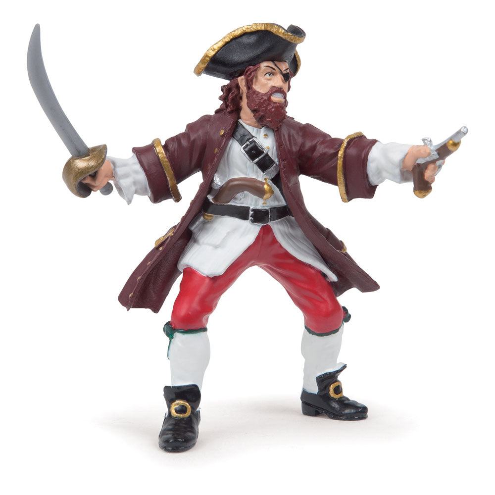 PAPO Pirates and Corsairs Red Barbarossa Toy Figure (39428)