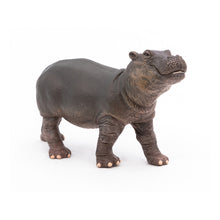 Load image into Gallery viewer, PAPO Wild Animal Kingdom Hippopotamus Calf Toy Figure (50052)
