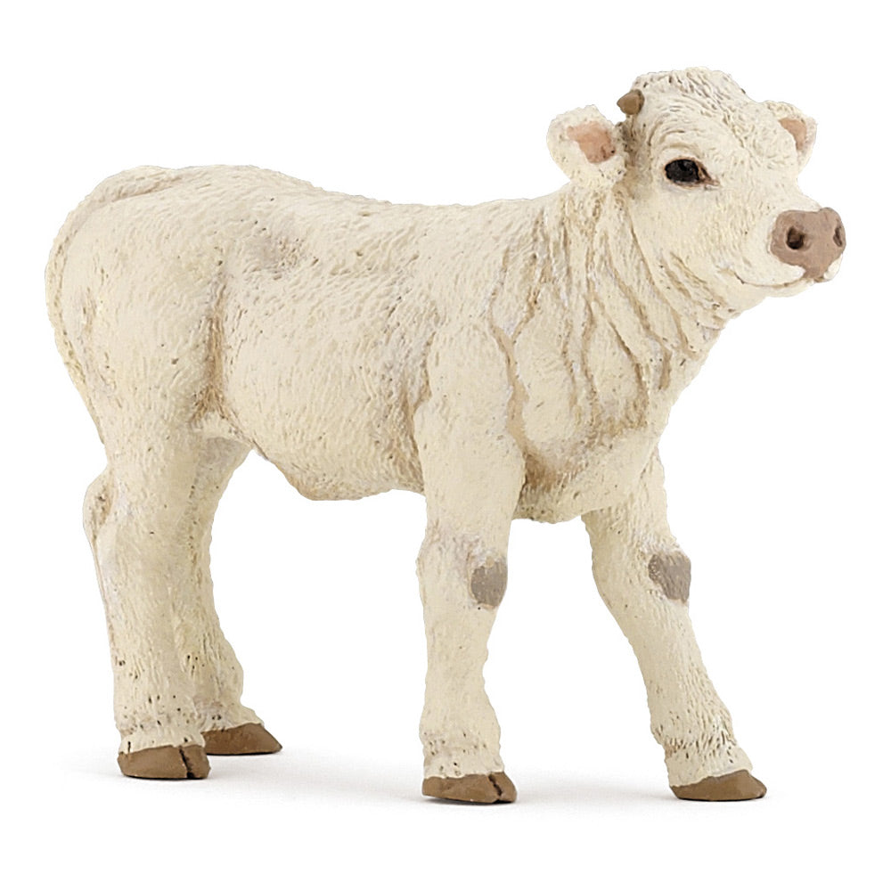PAPO Farmyard Friends Charolais Calf Toy Figure (51157)