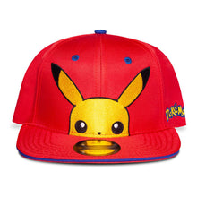 Load image into Gallery viewer, POKEMON Pikachua Peekaboo Children&#39;s Snapback Baseball Cap (NH878180POK)
