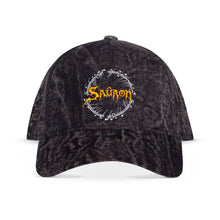Load image into Gallery viewer, THE LORD OF THE RINGS Sauron Logo Acid Wash Adjustable Cap (BA042277LTR)
