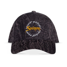 Load image into Gallery viewer, THE LORD OF THE RINGS Sauron Logo Acid Wash Adjustable Cap (BA042277LTR)