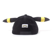 Load image into Gallery viewer, POKEMON Umbreon with Plush Ears Novelty Snapback Baseball Cap (SB265804POK)