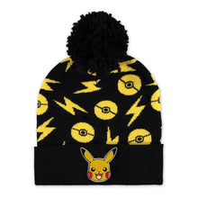 Load image into Gallery viewer, POKEMON 3D Pikachu Patch with All-over Print Beanie & Knitted Gloves Giftset (GS625363POK)