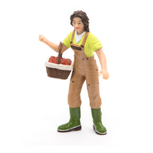 Load image into Gallery viewer, PAPO Farmyard Friends Woman Farmer with Basket Toy Figure (39219)