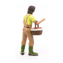 Load image into Gallery viewer, PAPO Farmyard Friends Woman Farmer with Basket Toy Figure (39219)
