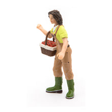 Load image into Gallery viewer, PAPO Farmyard Friends Woman Farmer with Basket Toy Figure (39219)