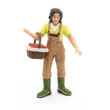 Load image into Gallery viewer, PAPO Farmyard Friends Woman Farmer with Basket Toy Figure (39219)