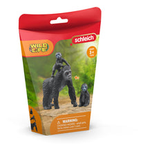Load image into Gallery viewer, SCHLEICH Wild Life Gorilla Family Toy Figure Set (42601)