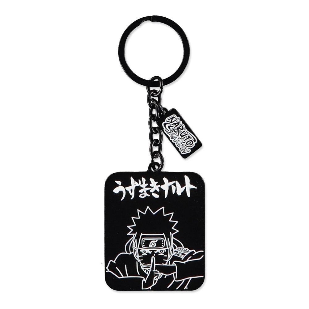 NARUTO SHIPPUDEN Line Art Naruto Metal Keychain (KE134211NRT)
